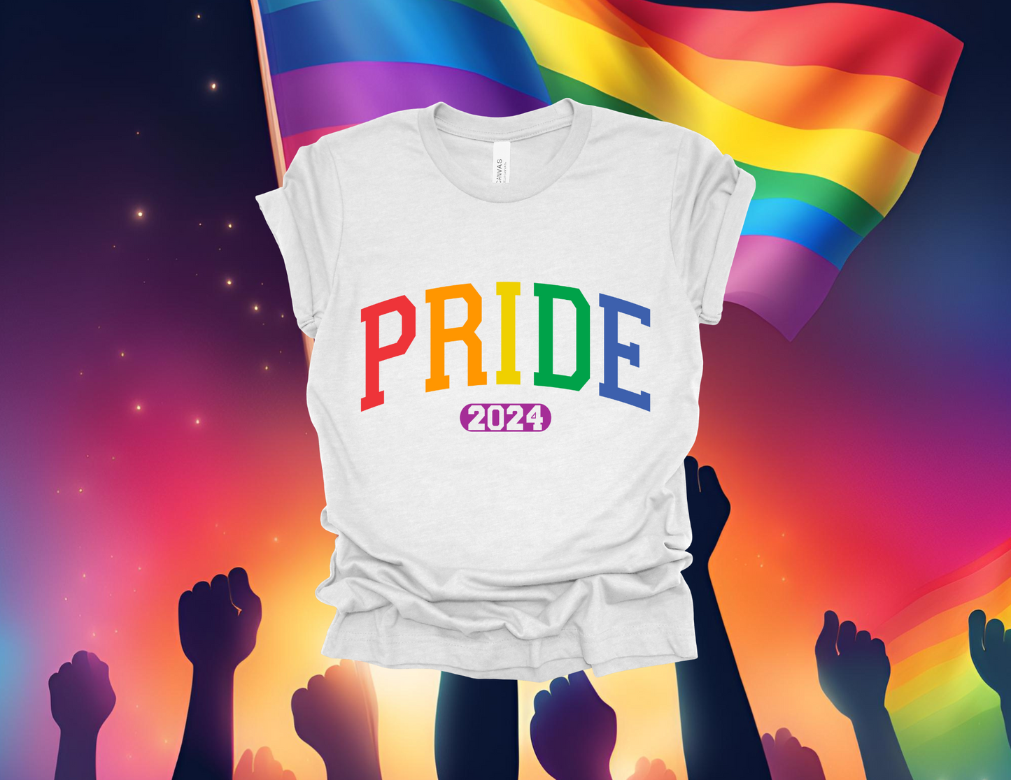 'Pride 2024' Short Sleeve Shirt