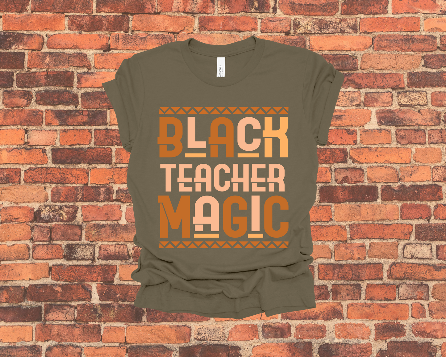 'Black Teacher Magic' Short Sleeve Shirts
