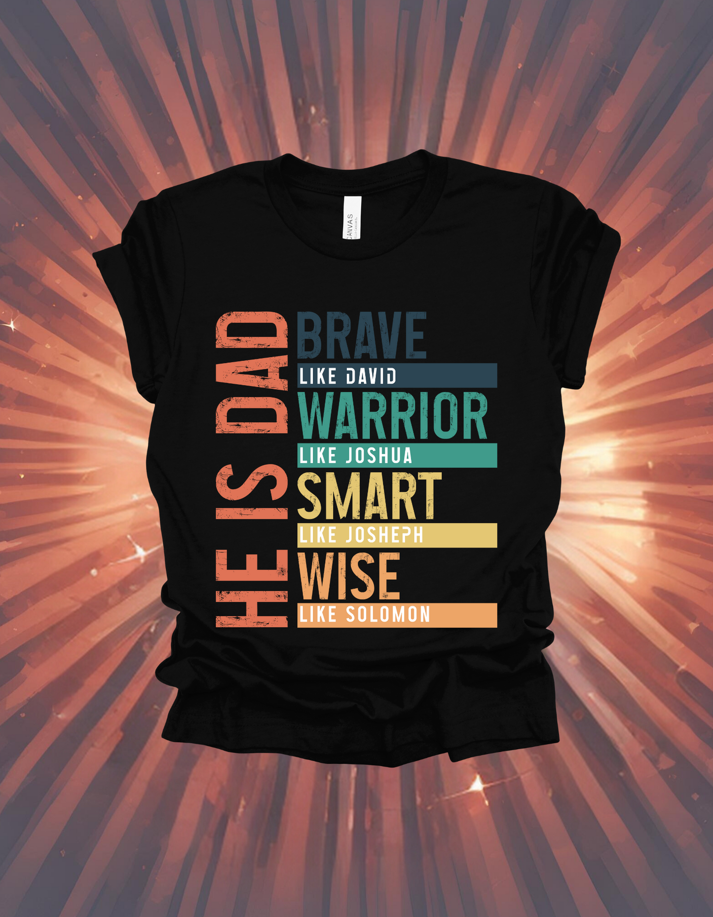 'He is Dad' Short Sleeve Shirt