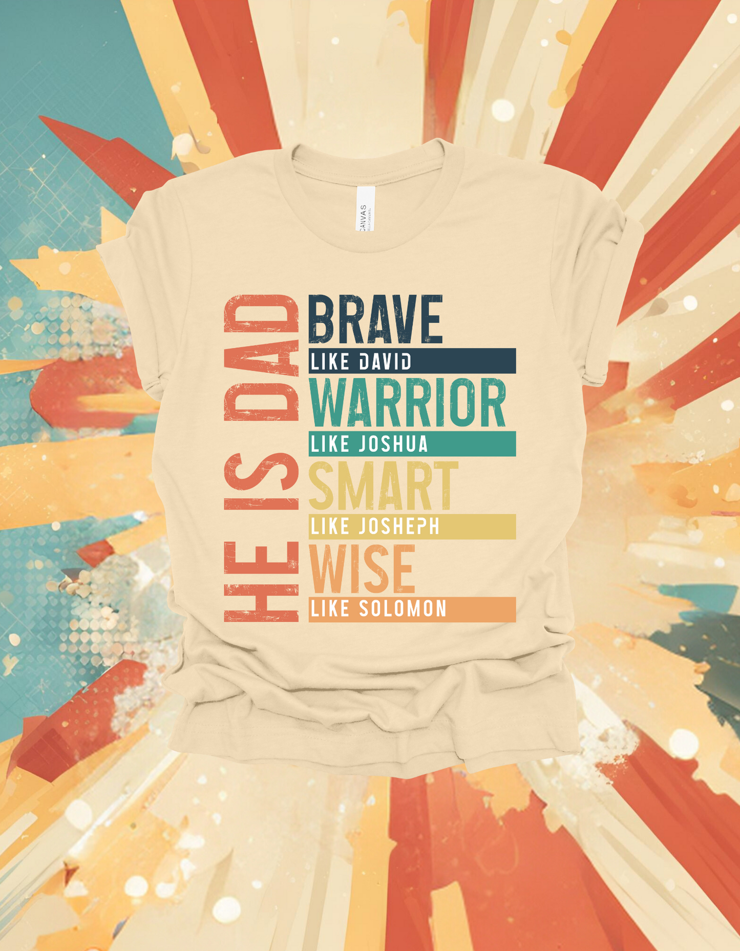 'He is Dad' Short Sleeve Shirt