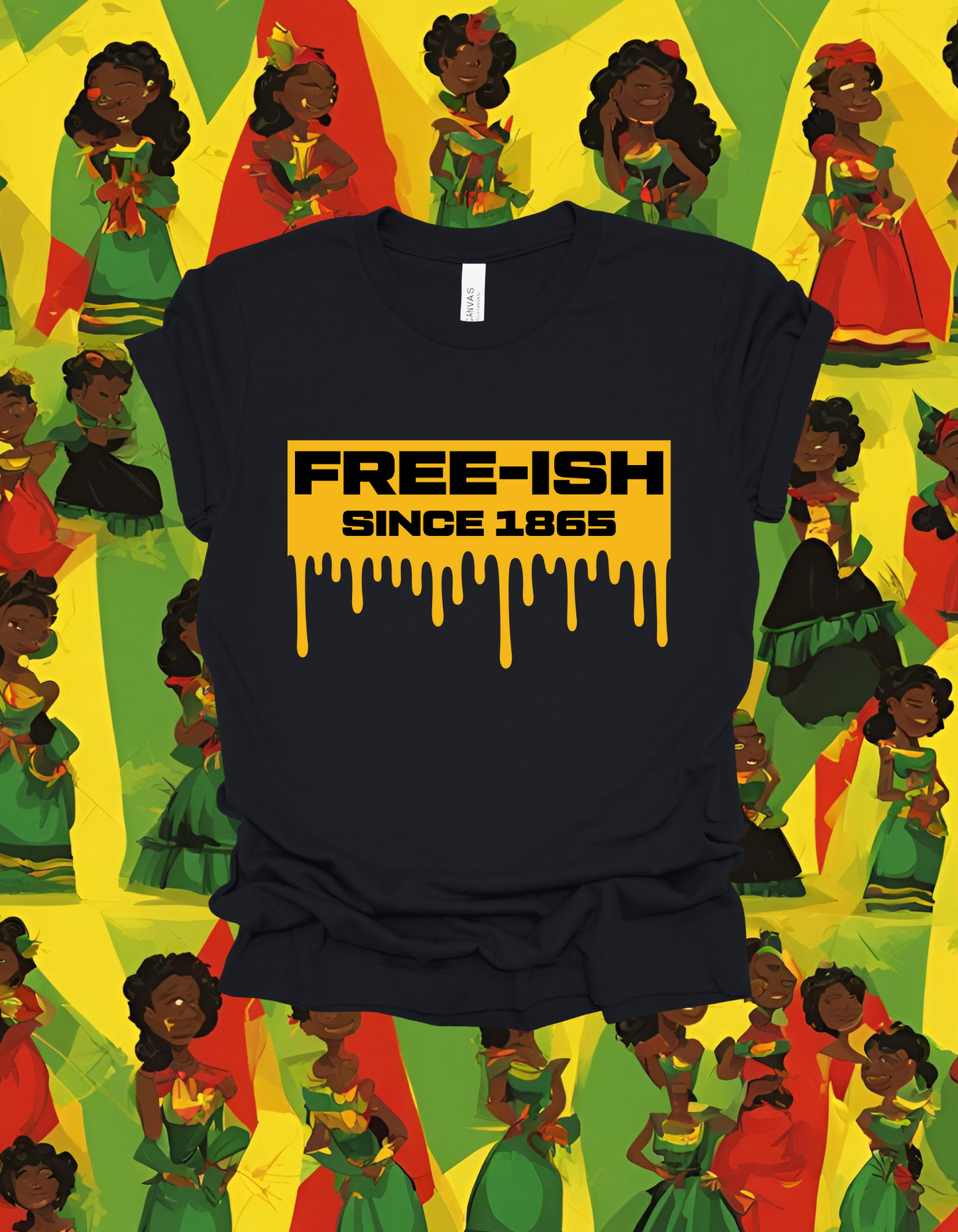 'Free-ish Since 1865' Short Sleeve Shirt
