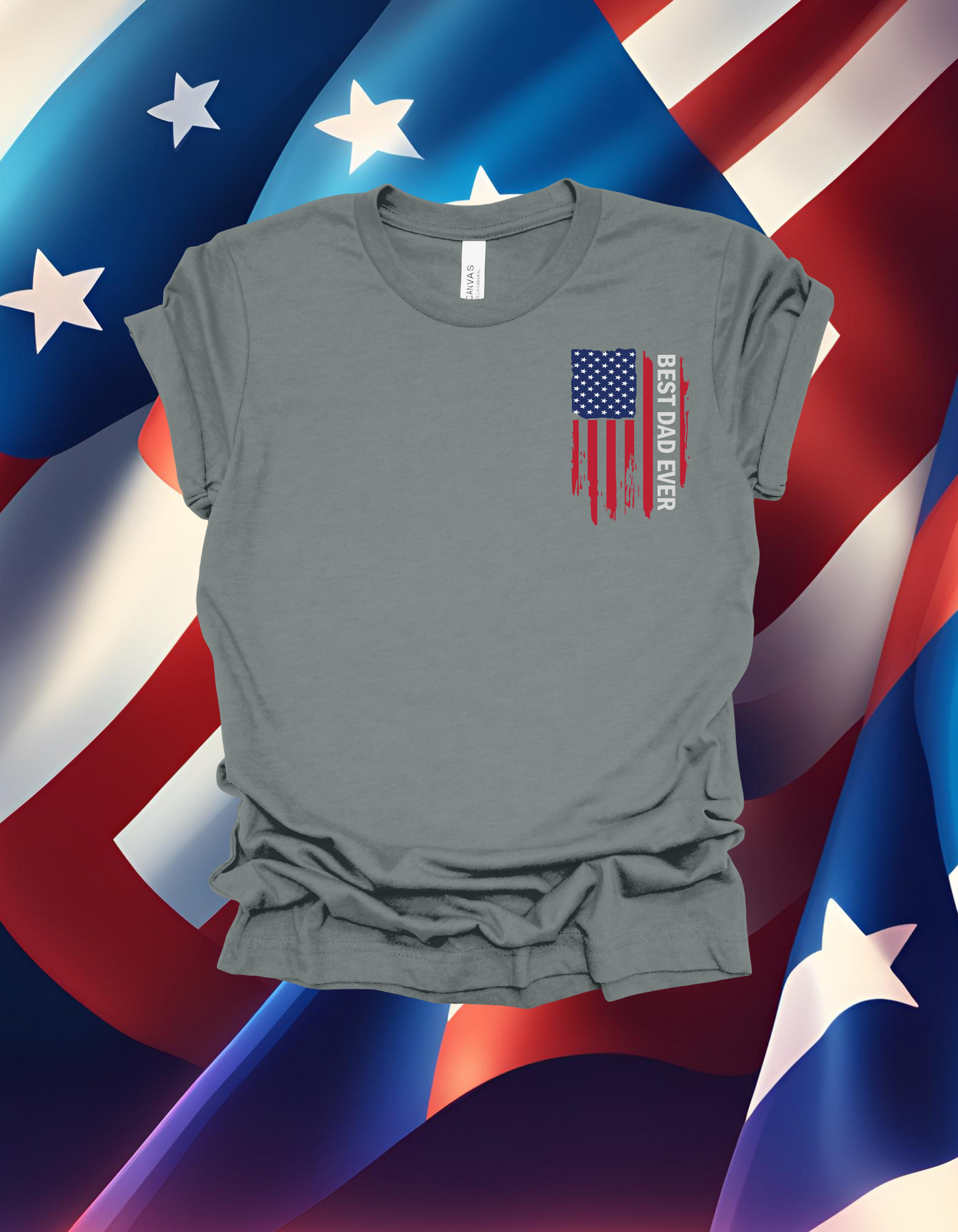 'Best Dad Ever' Short Sleeve Shirt