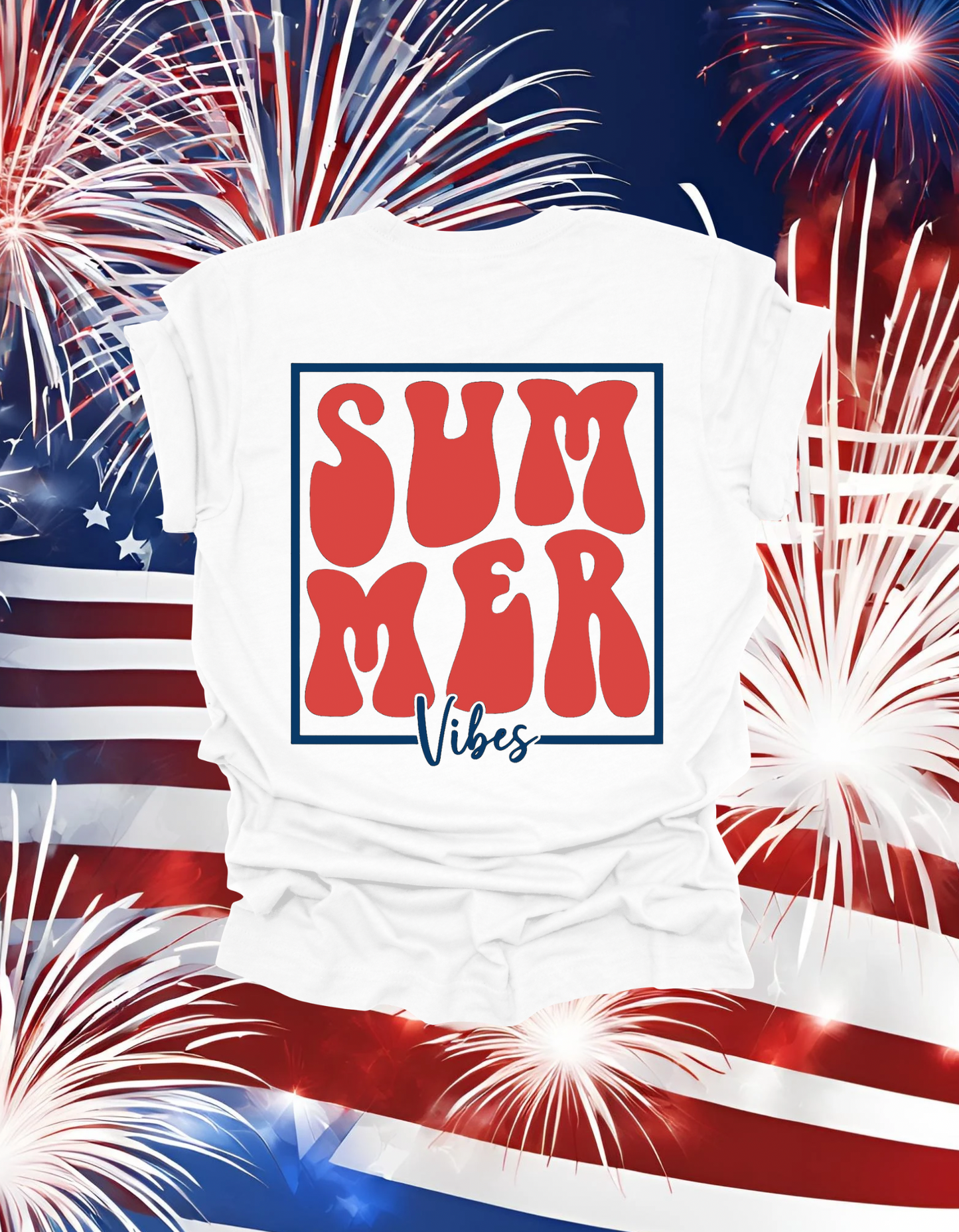 ‘Summer Vibes’ Short Sleeve Shirt