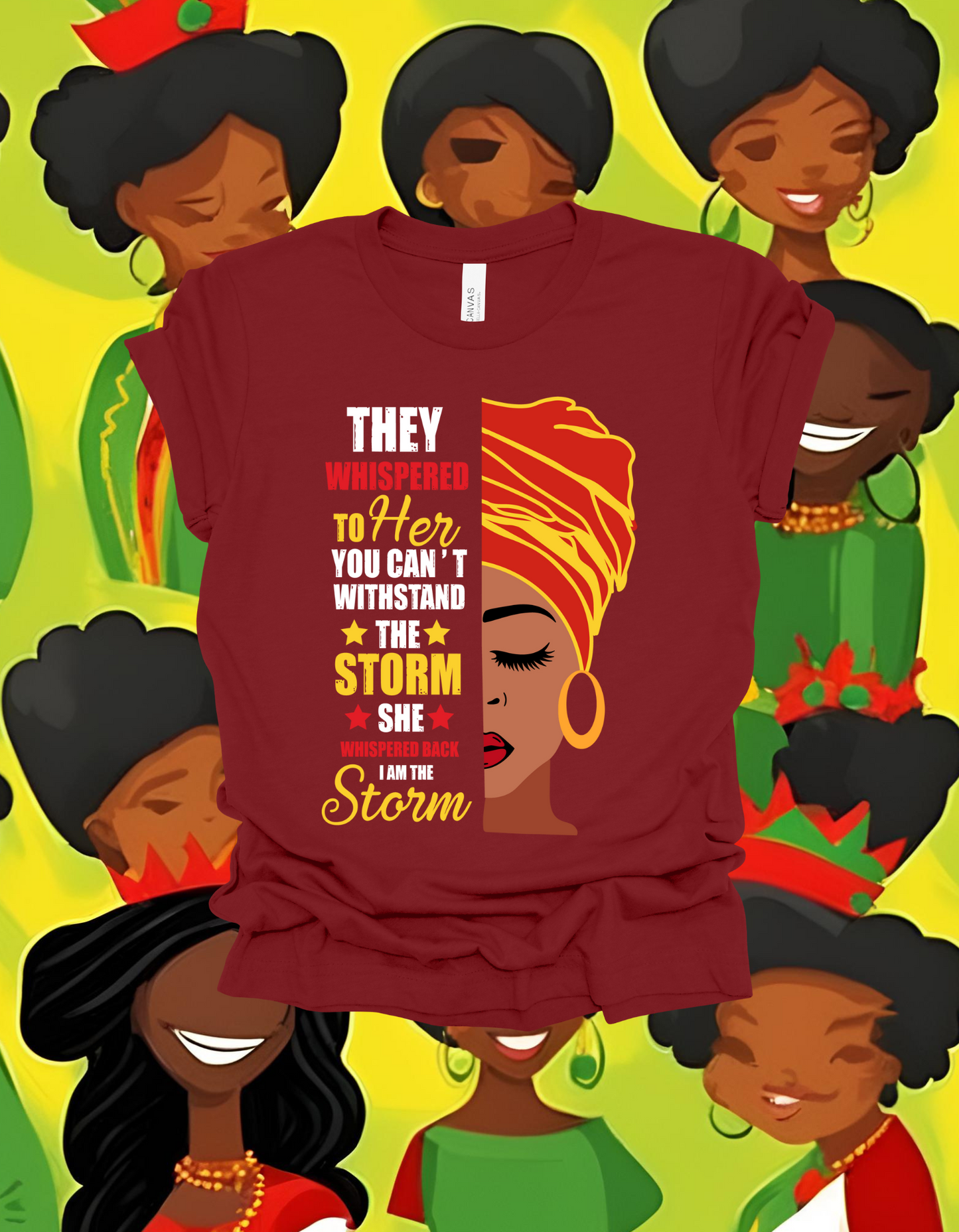 'Beautiful Strong Black Queen Juneteenth' Short Sleeve Shirt