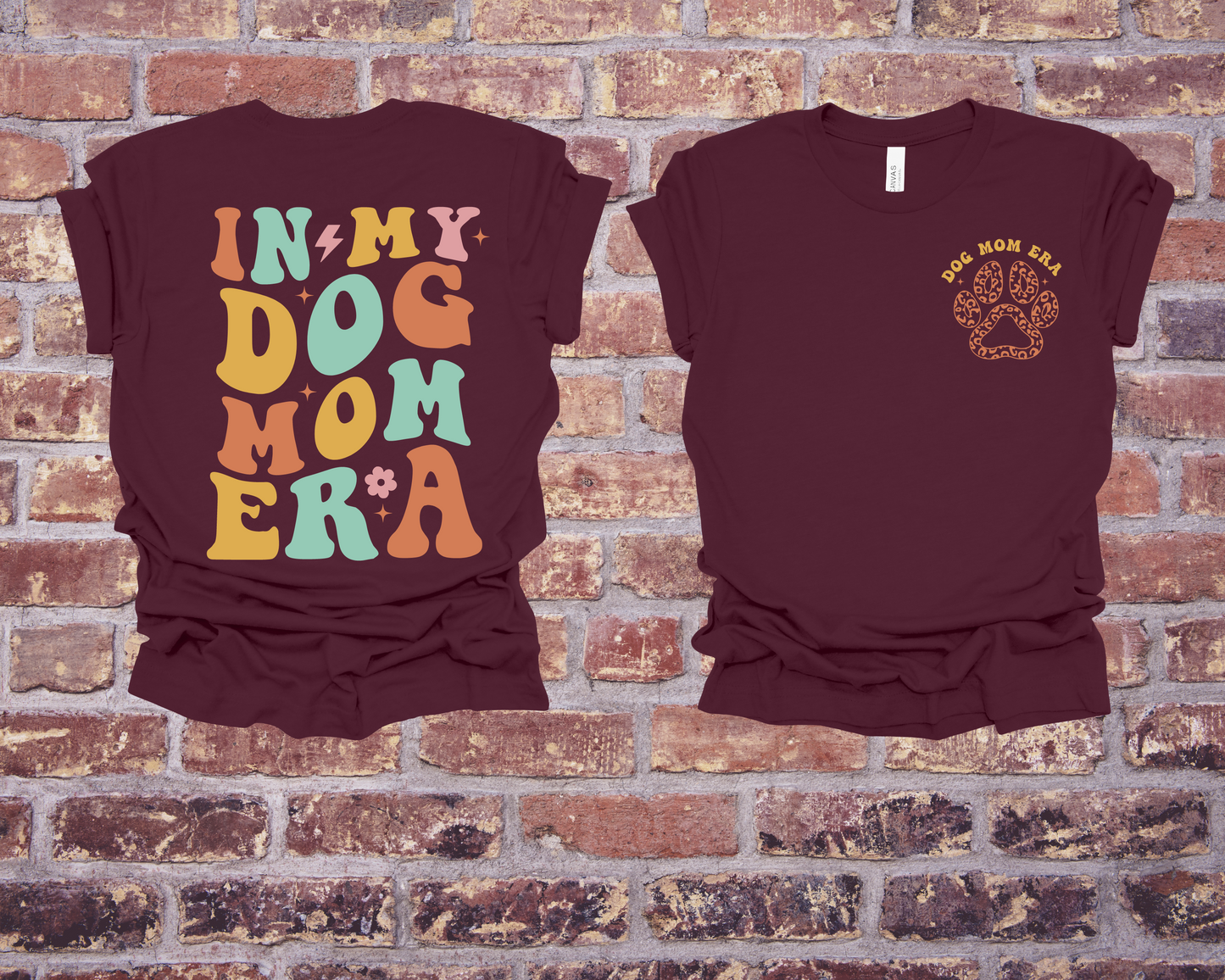 'In My Dog Mom Era' Short Sleeve Shirt
