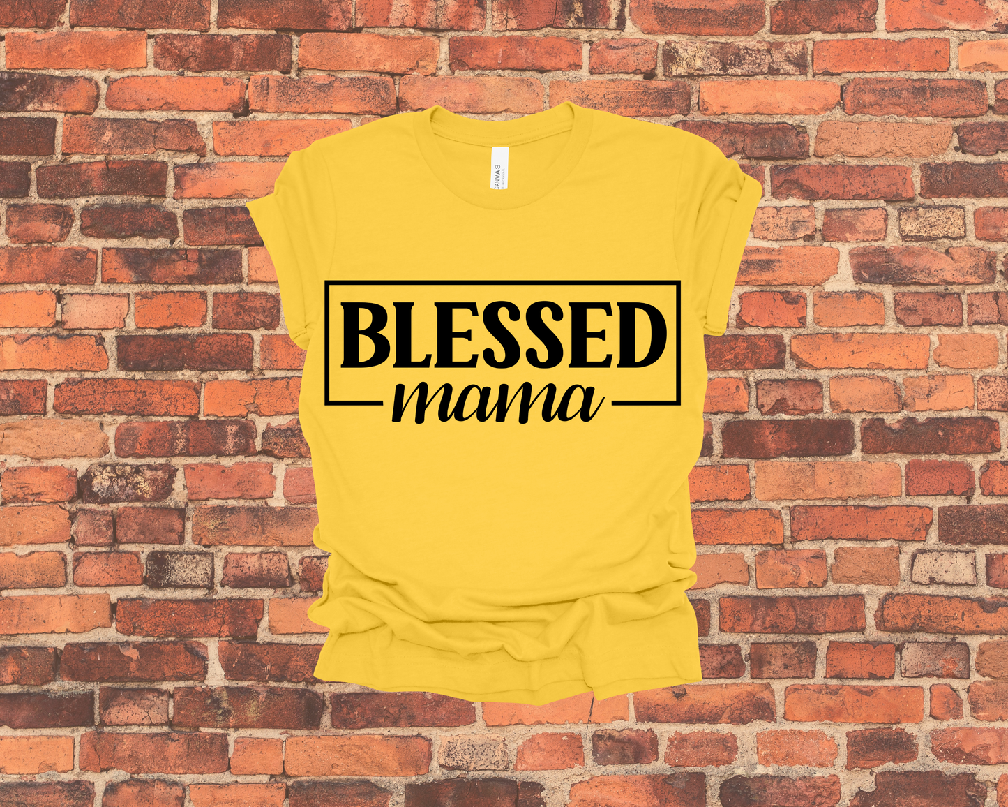 'Blessed Mama' Short Sleeve Shirt