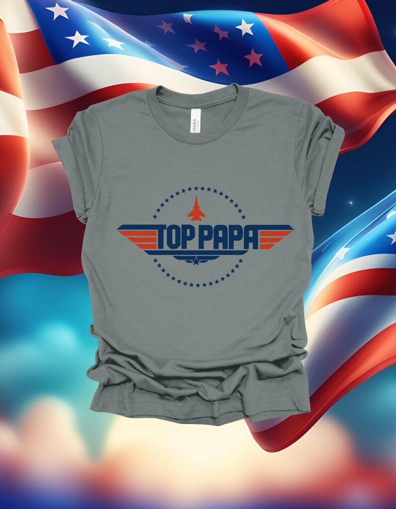 'TOP PAPA' Short Sleeve Shirt!