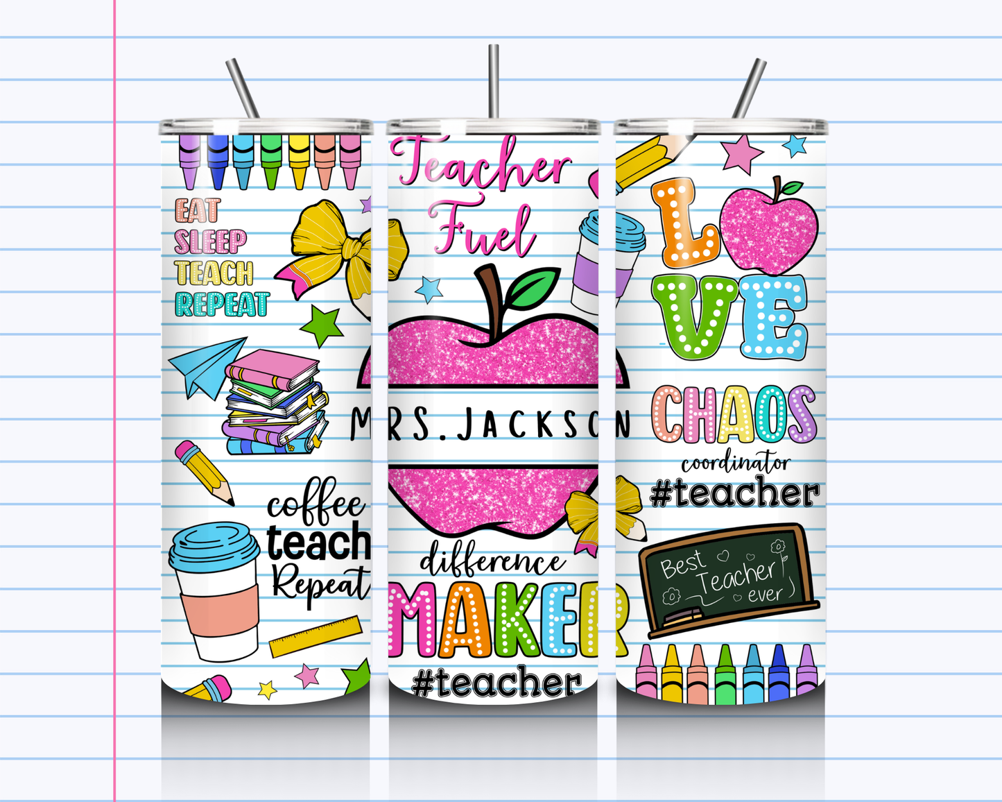 Teacher's Fuel Tumbler
