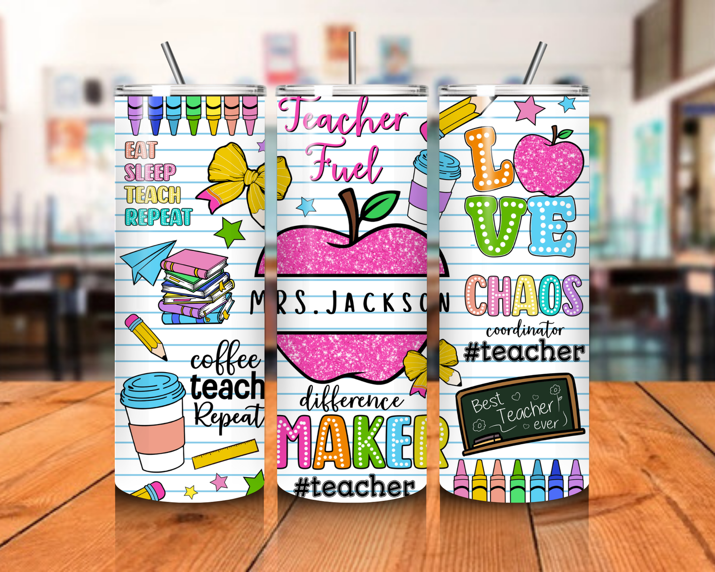 Teacher's Fuel Tumbler