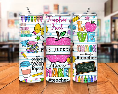 Teacher's Fuel Tumbler