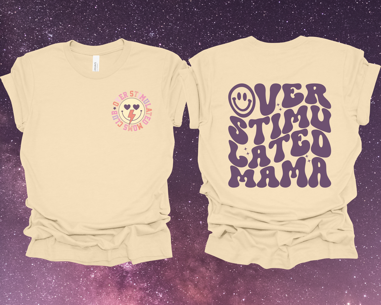 'Overstimulated Mama' Short Sleeve Shirt